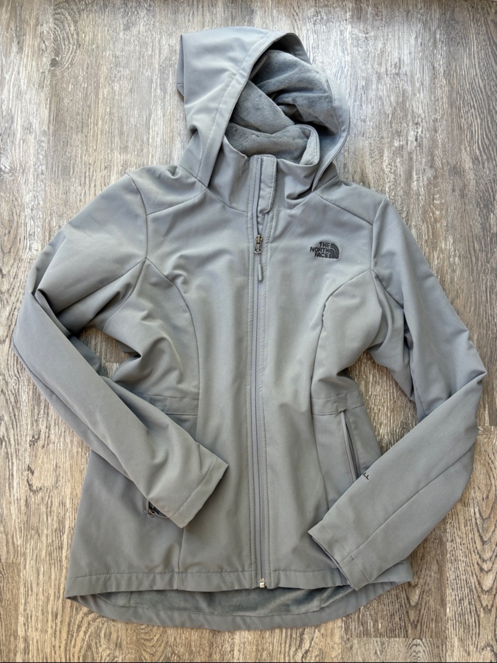The North Face Gray Hooded Jacket